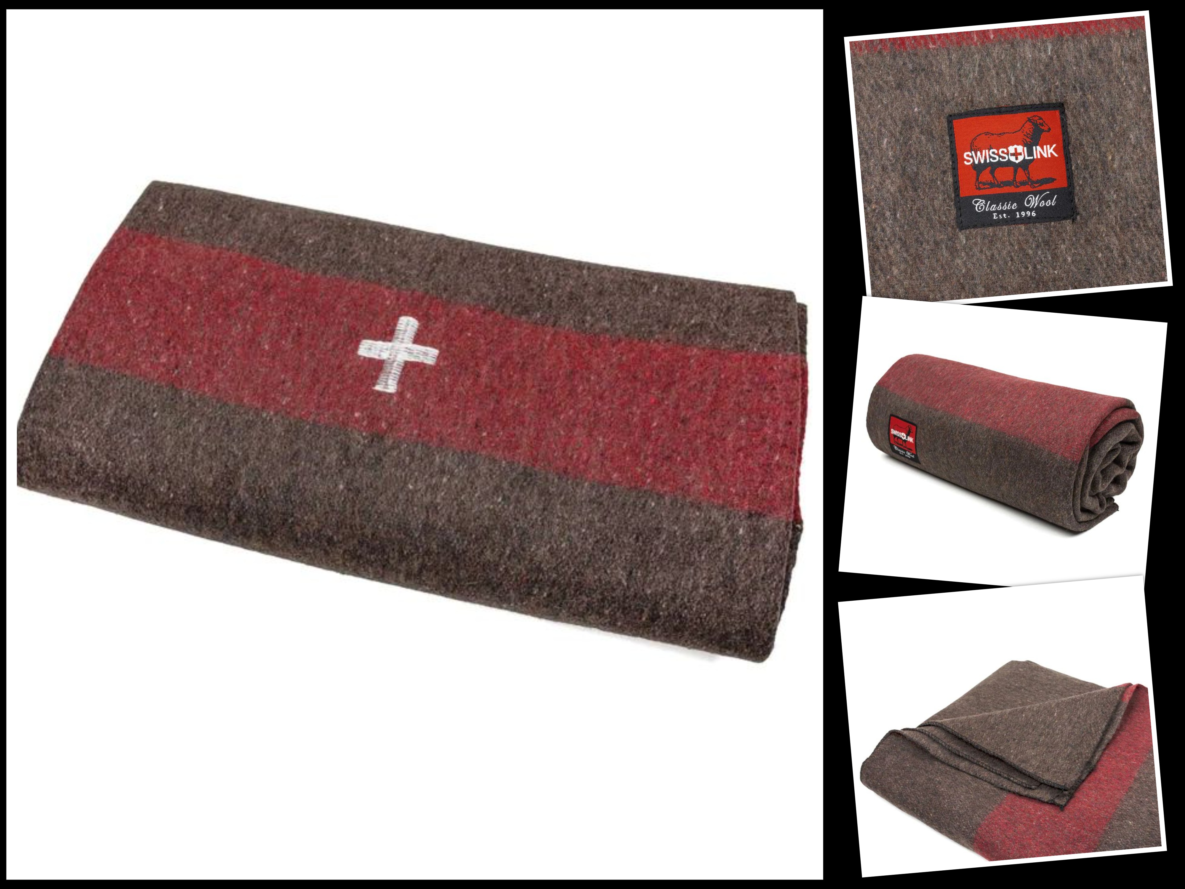 Swiss Army Reproduction Wool Blanket | Premium Quality Swiss Army Reproduction Wool Blanket | Premium Quality